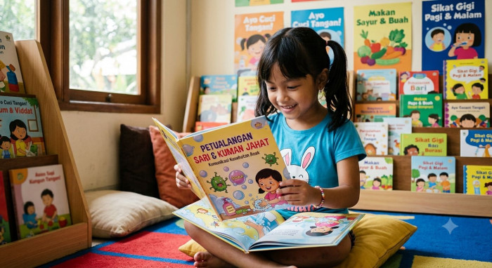 Saatnya Mengenalkan Kesehatan Lewat Buku Cerita Bergambar